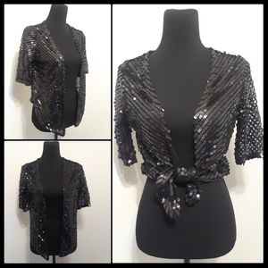 Glamorous Sparkling Sequin Jacket
